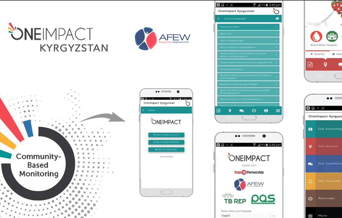 AFEW_Kyrgyzstan launched #OneImpact in Kyrgyz language